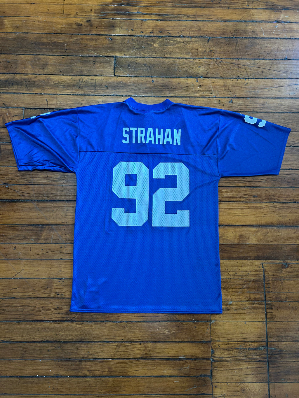 New York Giants Michael Strahan Reebok NFL Jersey #92 Adult