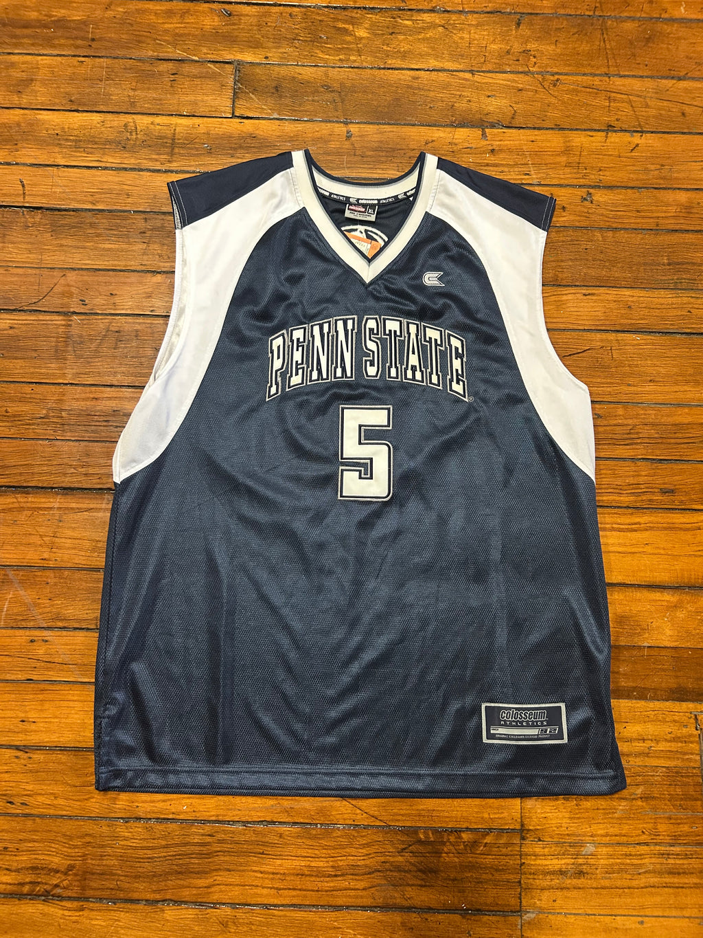 Penn St Nittany Lions Basketball Jersey #5 Coliseum Adult