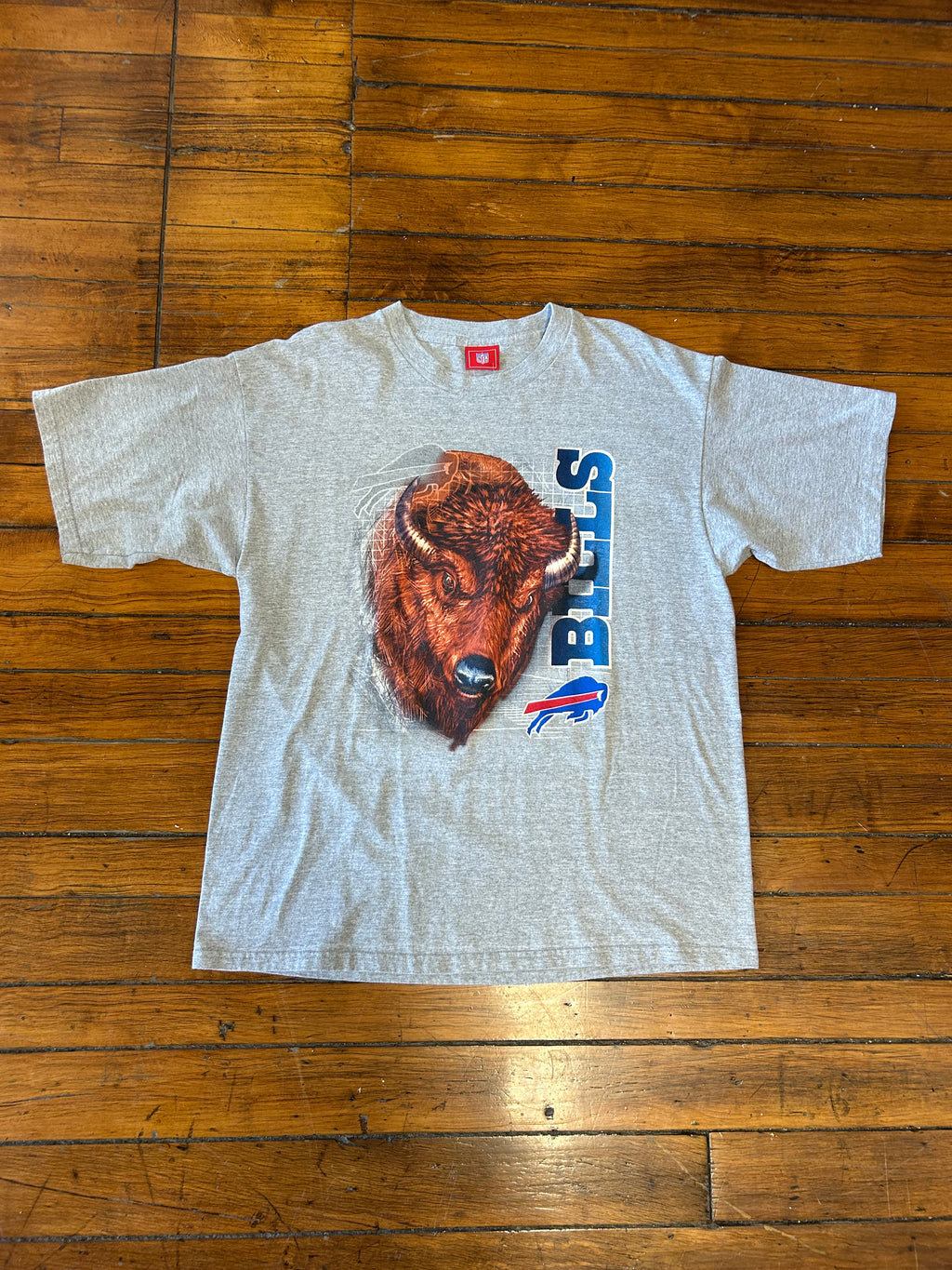 Buffalo Bills Y2K NFL Bison Short Sleeve Shirt