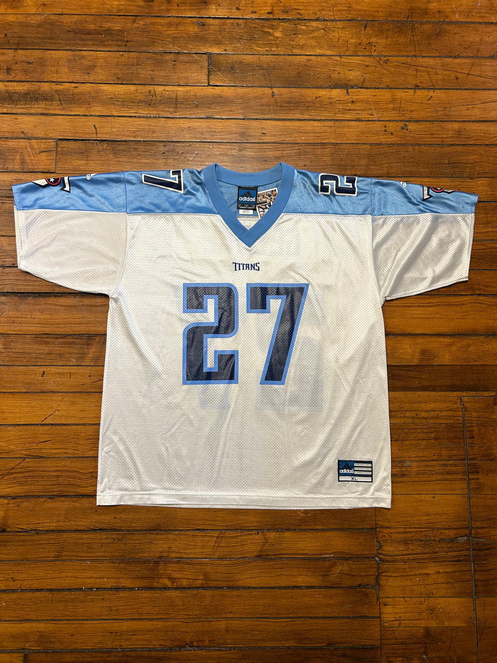 Tennessee Titans Eddie George #27 Adidas Jersey Retro