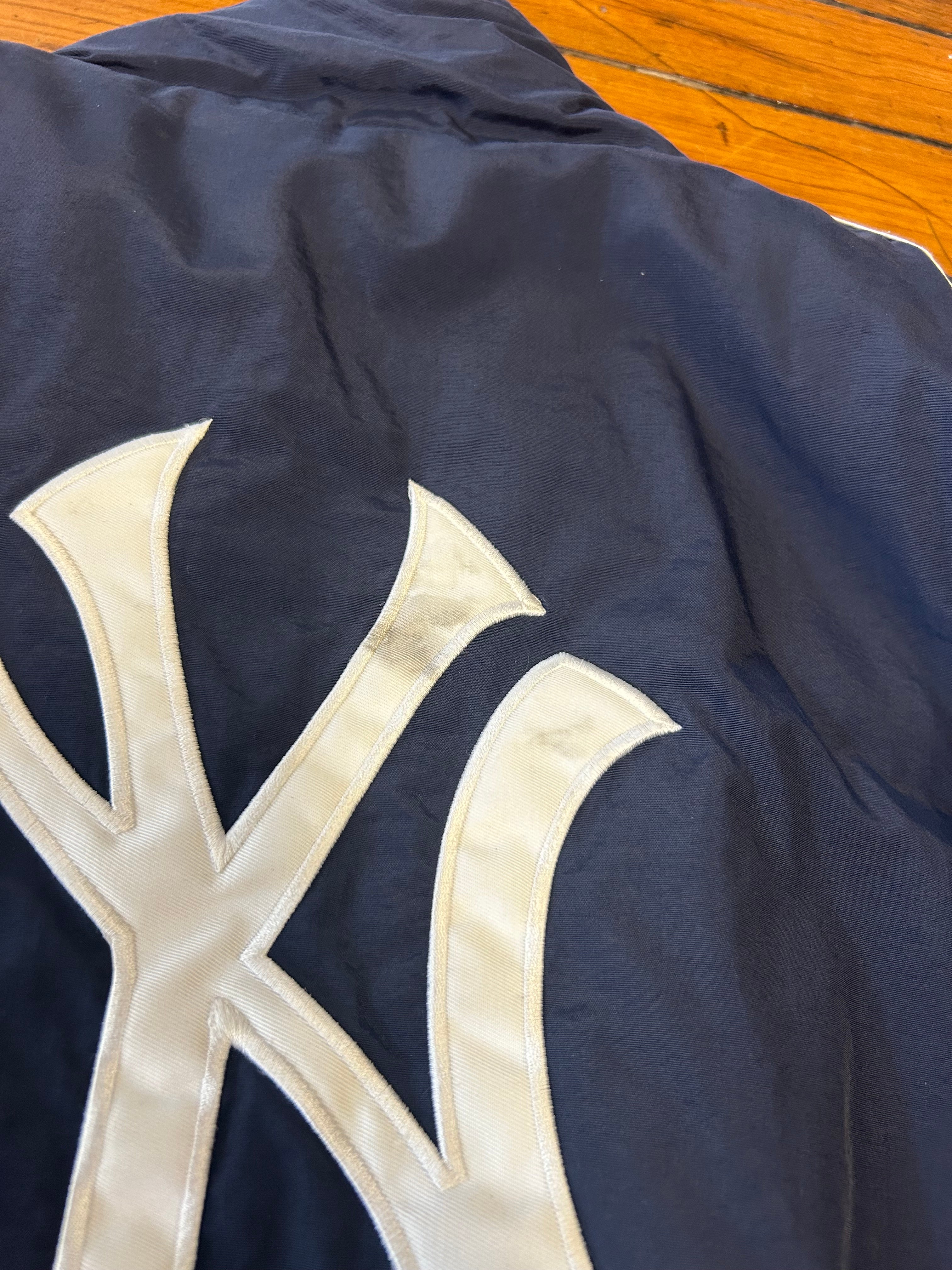New York Yankees Adidas Puffer Zip Up Jackets Adult