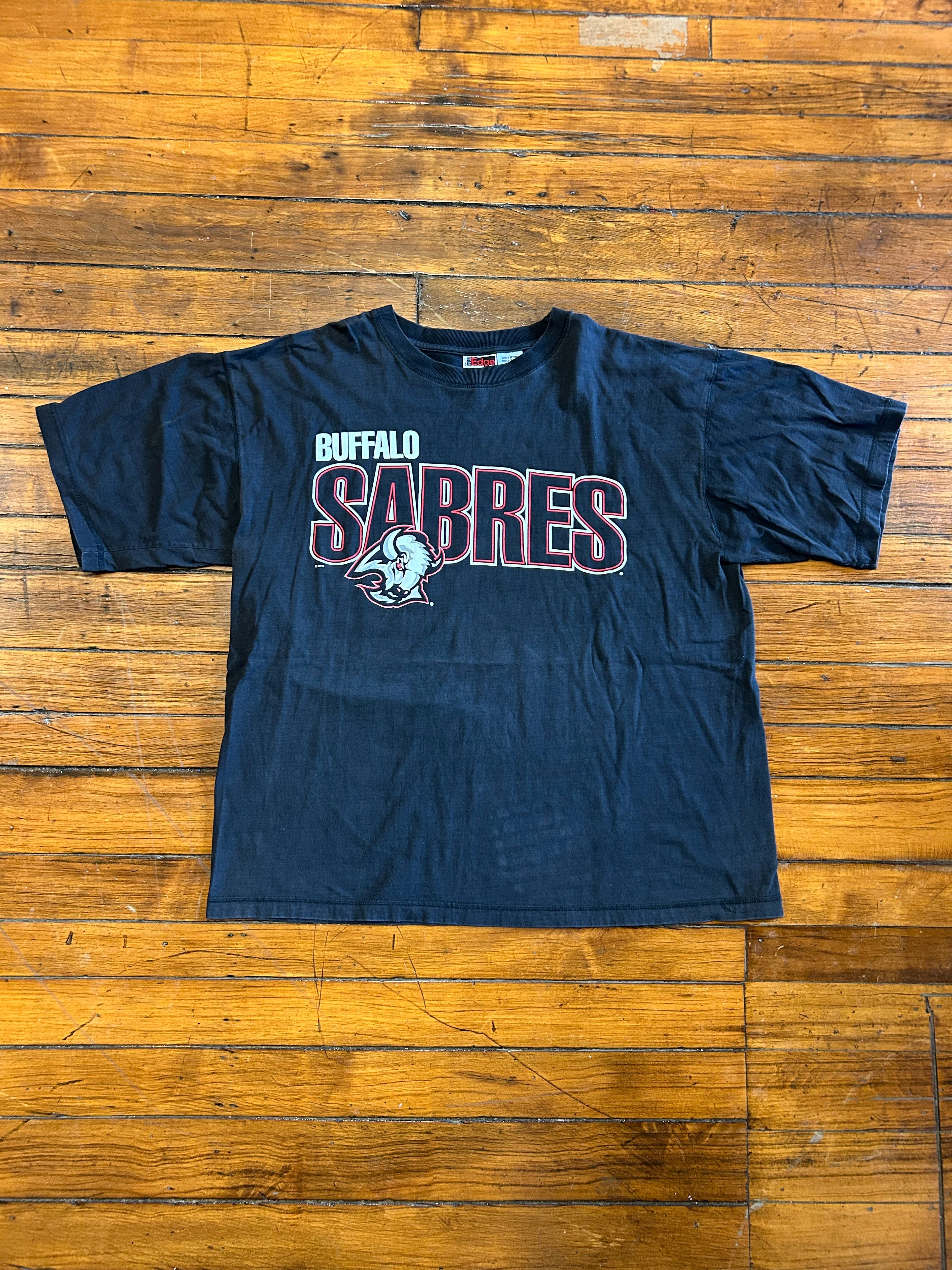 Buffalo Sabres Goathead The Edge Vintage NHL T-Shirt