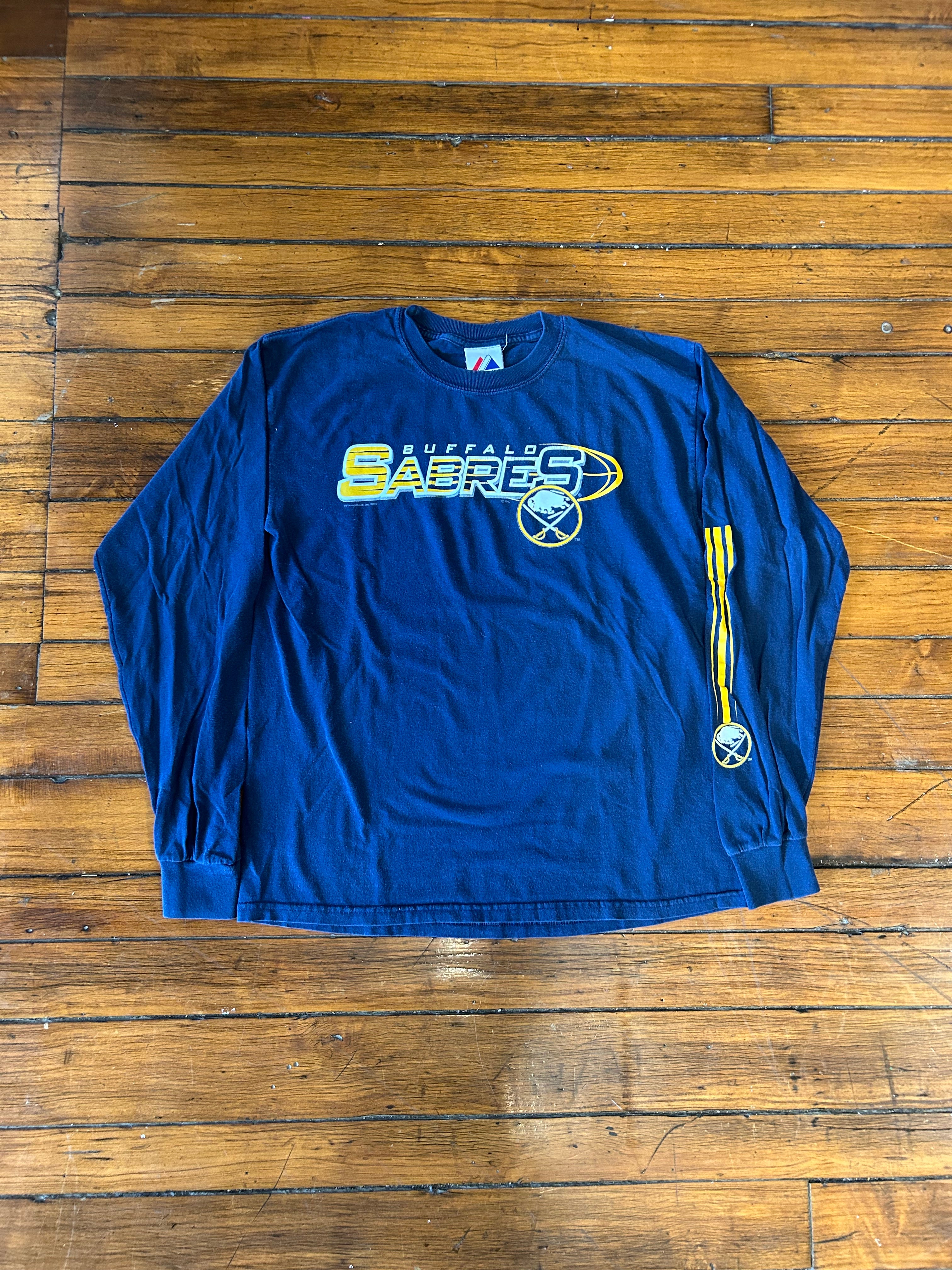 Buffalo Sabres Majestic 2009 NHL Hockey Longsleeve Shirt