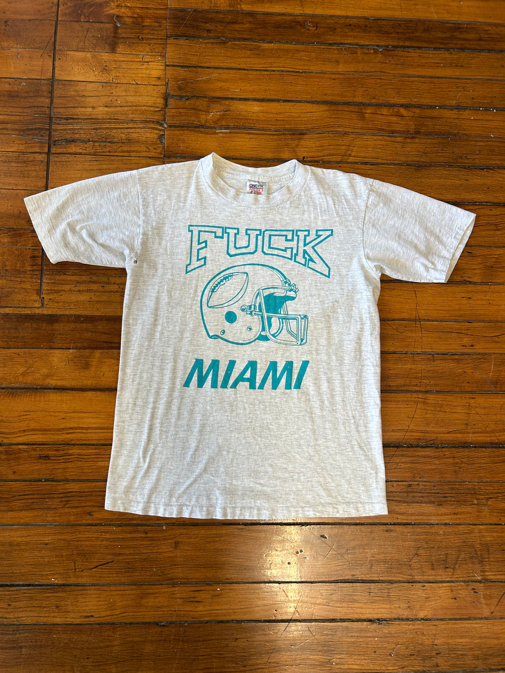 Buffalo Bills “F*ck Miami” Vintage T-Shirt 90s