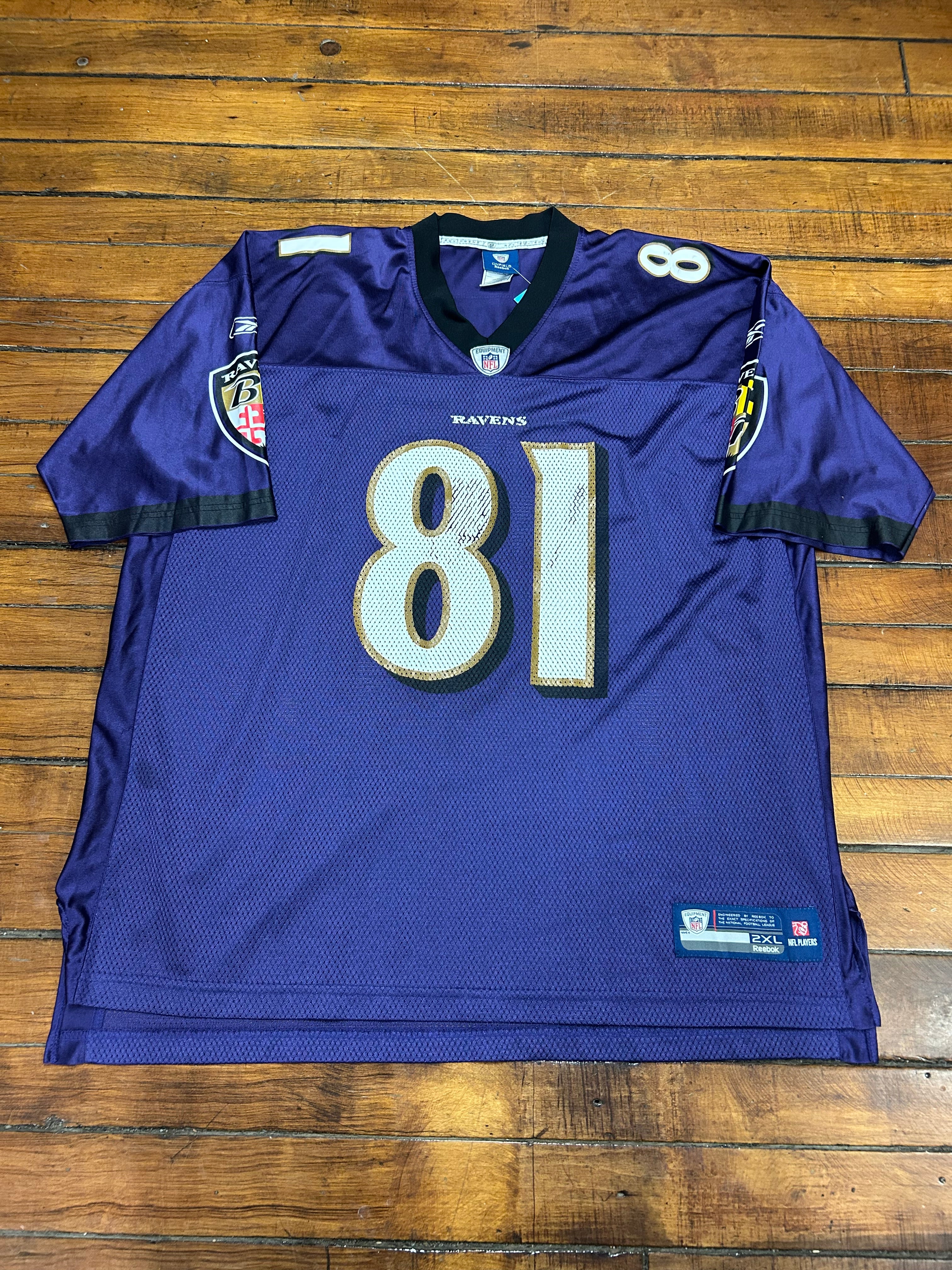 Baltimore Ravens Anquon Boldin #81 NFL Jersey Reebok