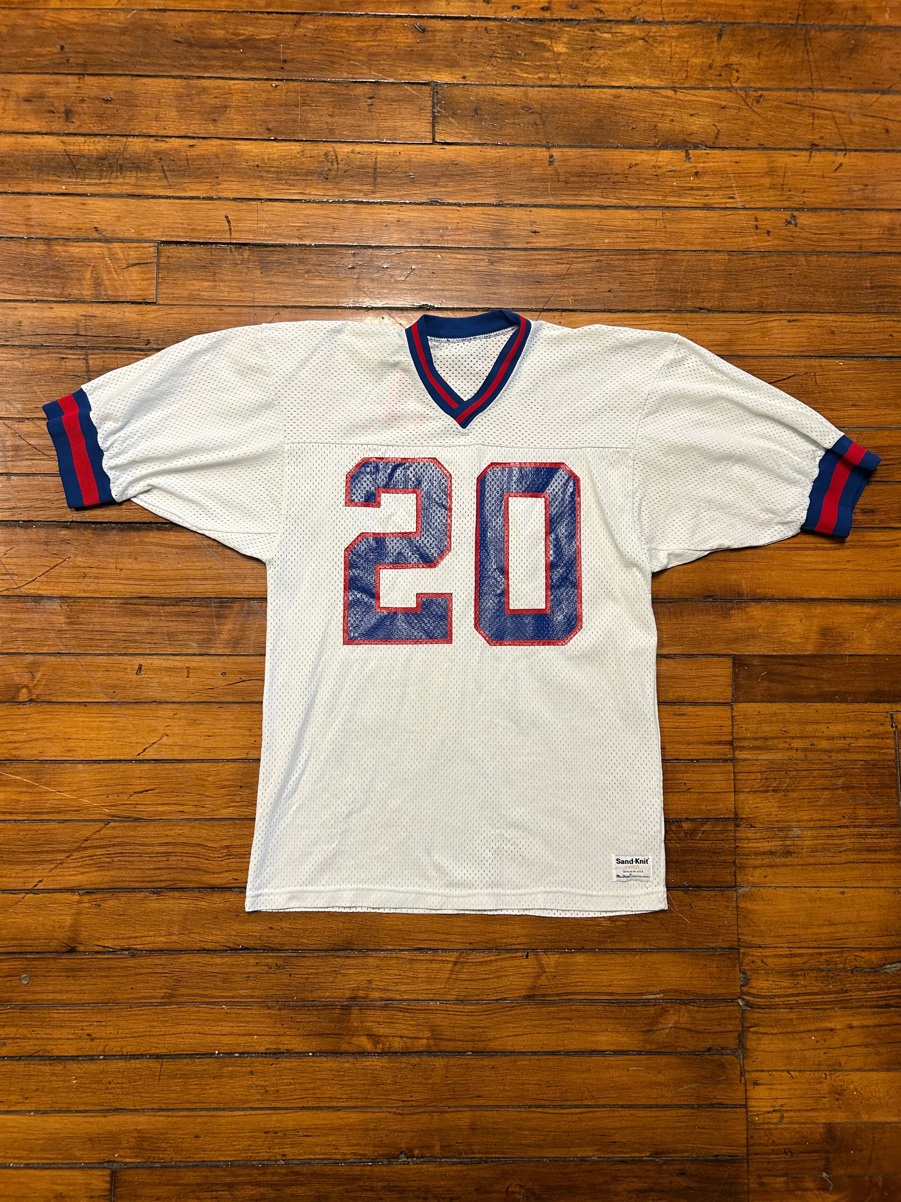 New York Giants Joe Morris #20 Jersey Sand Knit 90s