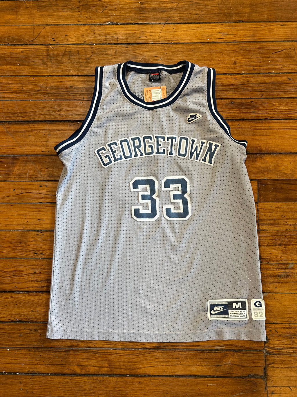 Georgetown Hoyas Patrick Ewing Nike 90s College Jersey #33