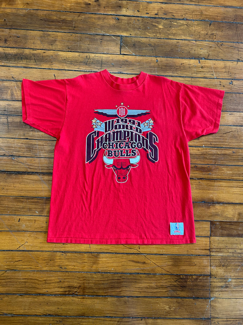 Chicago Bulls 1991 World Champions Vintage T-Shirt Men’s