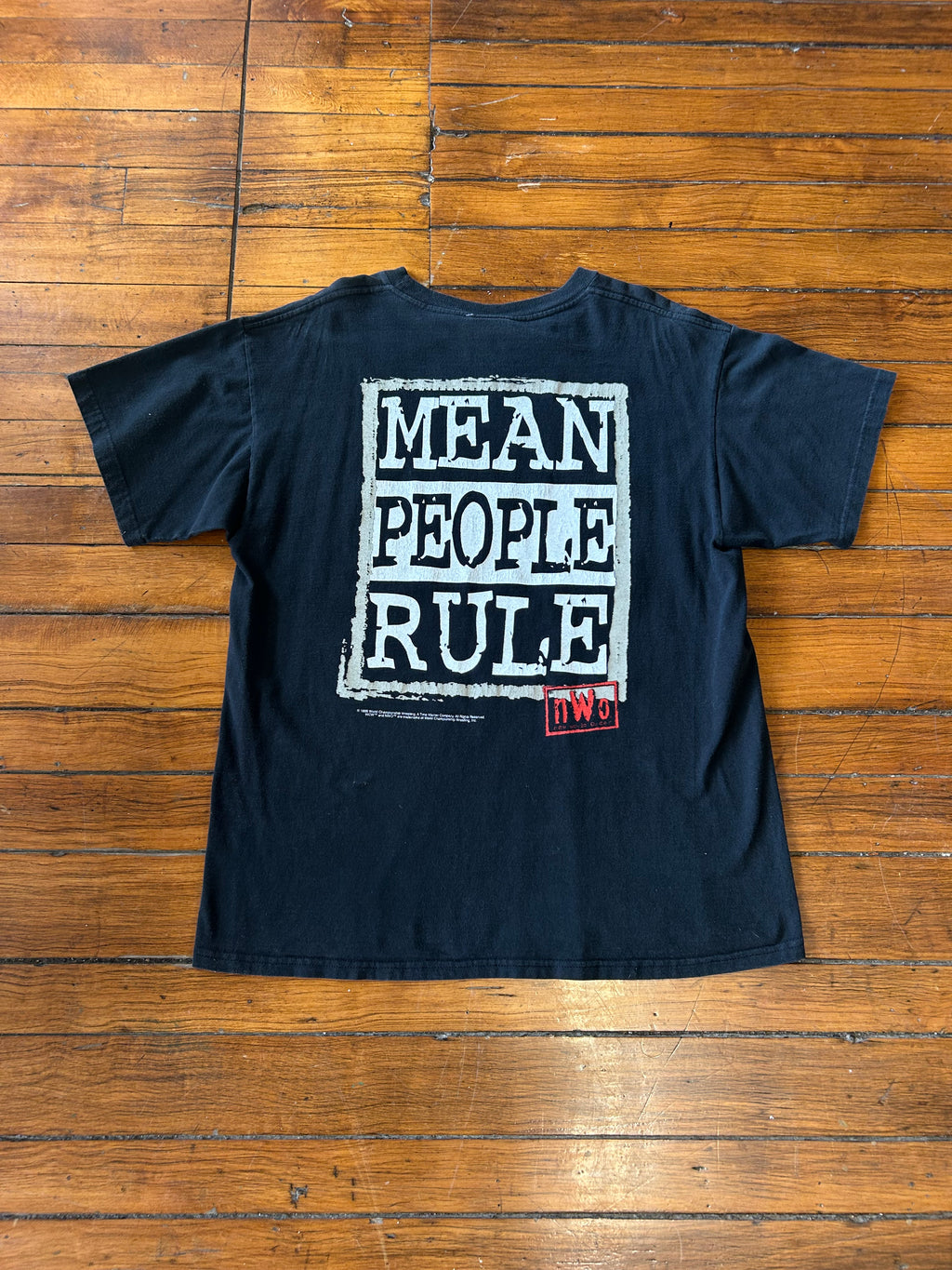 WWF NWO “Mean People Rule” Vintage Shirt