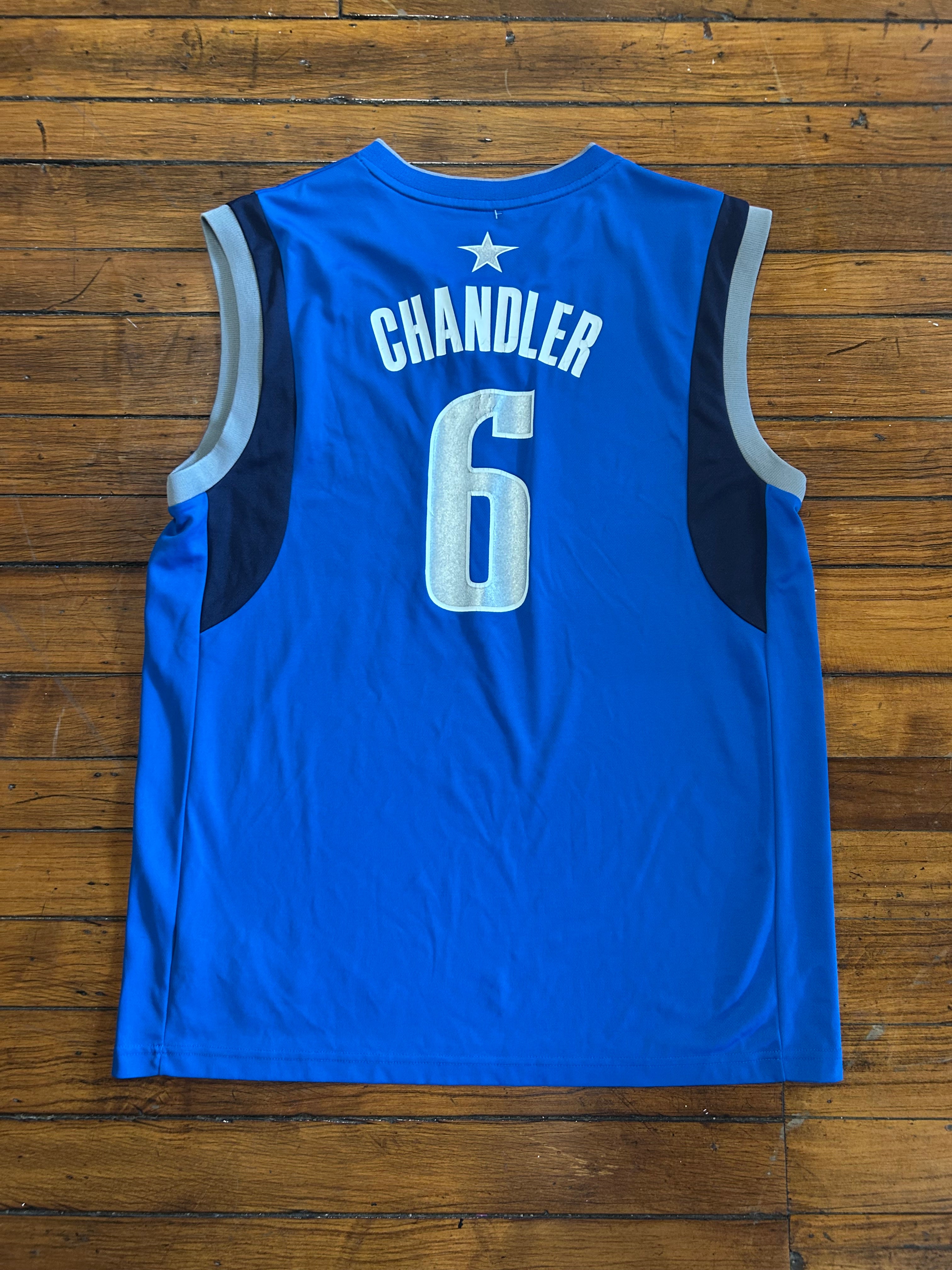 Dallas Mavericks Tyson Chandler #6 Jersey Adidas Large