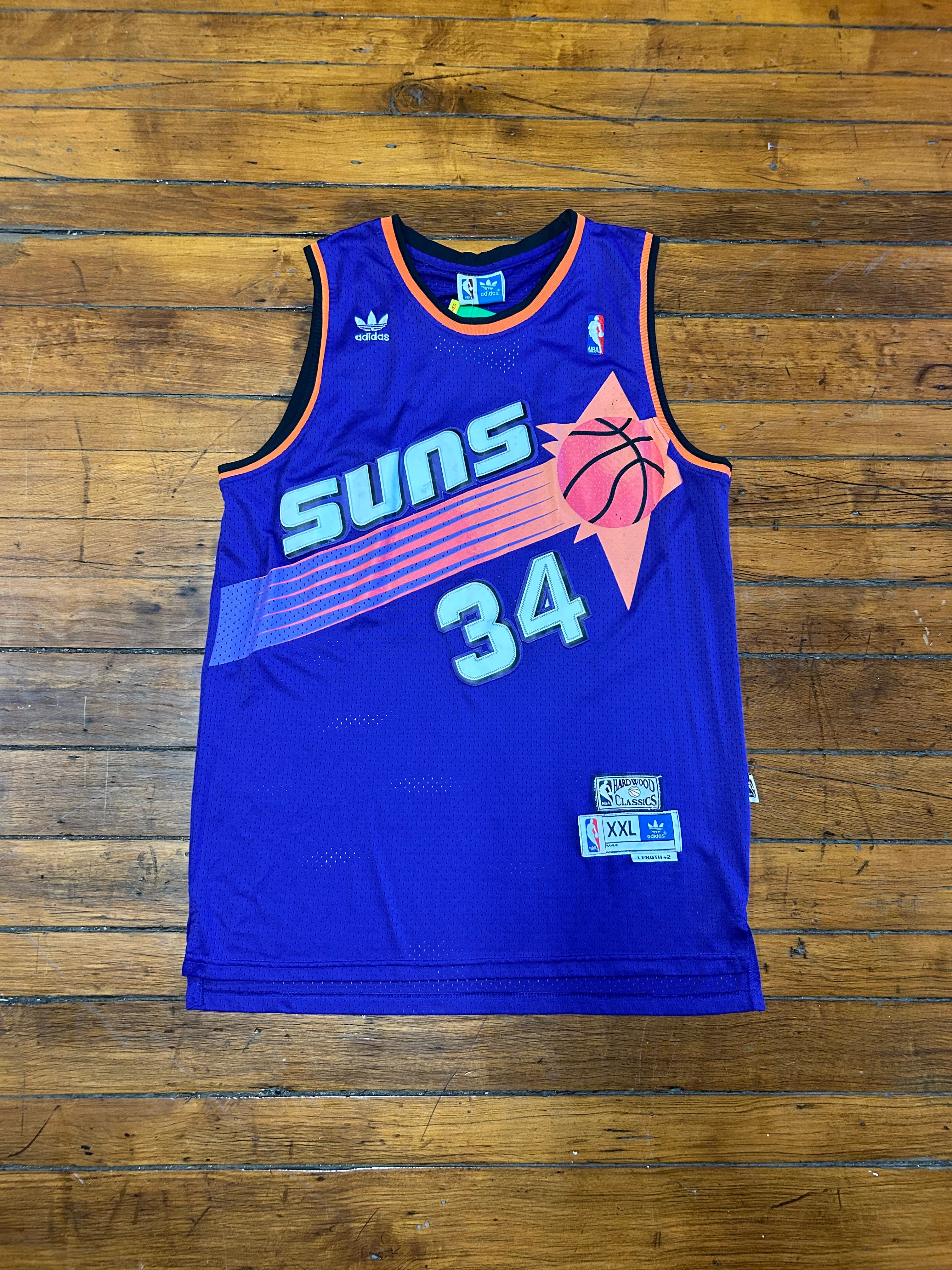 Phoenix Suns Charles Barkley 90s Adidas Jersey #34