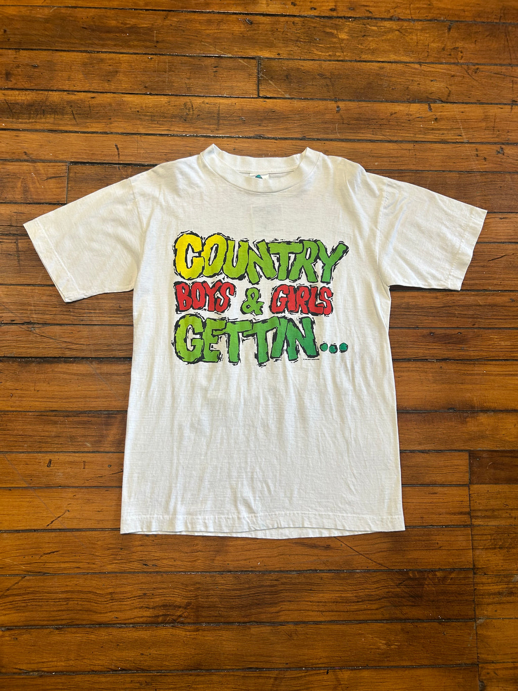 Tim McGraw “Down on the Farm” Vintage T-Shirt Single Stitch