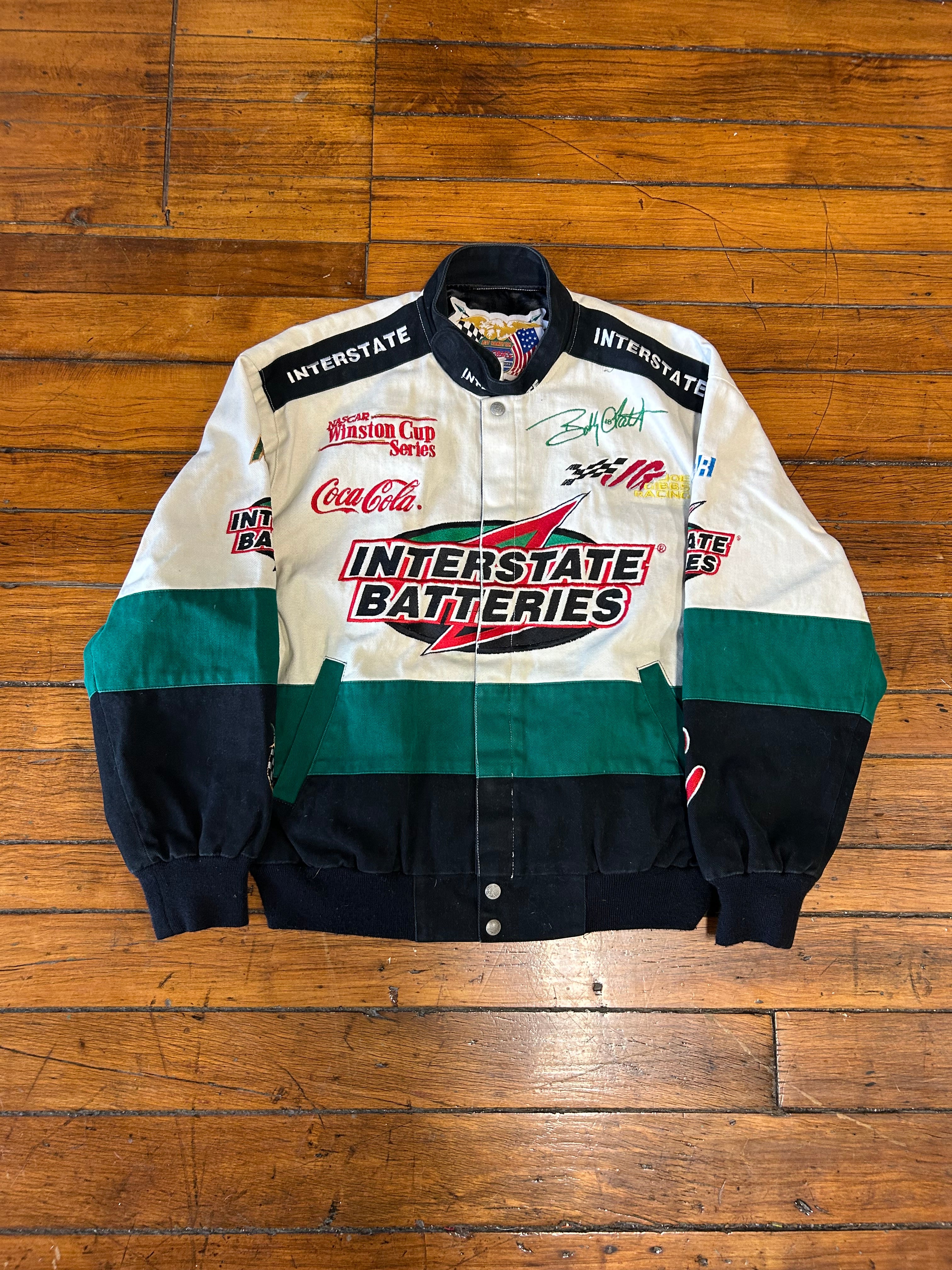 Interstate Batteries NASCAR Racing Jacket Bobby LaBonte #18