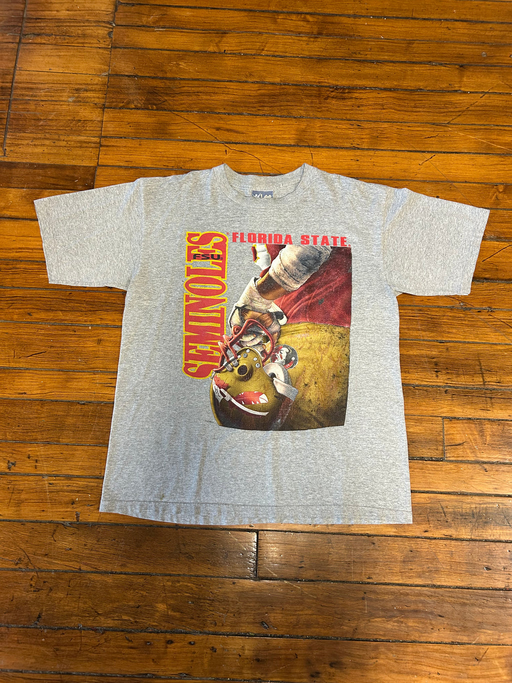 Florida St Seminoles Football Vintage T-Shirt Nutmeg Adult