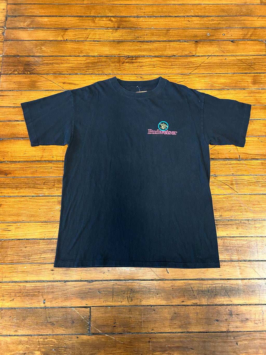 Vintage Alcohol Budweiser Beer 90s Single Stitch T-Shirt