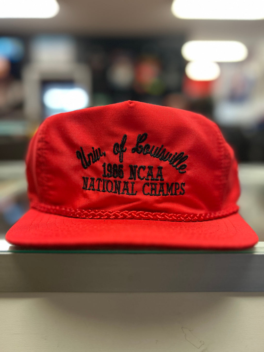 Louisville Cardinals 1986 National Champs Vintage SnapBack