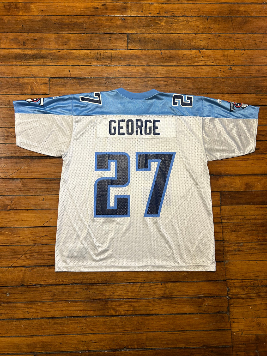 Tennessee Titans Eddie George #27 Adidas Jersey Retro