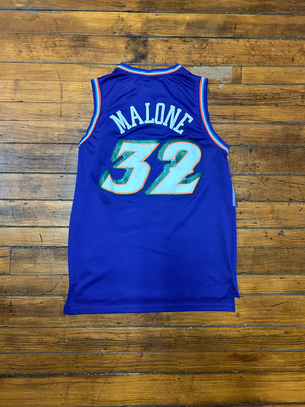Karl Malone Utah Jazz Vintage 90s Jersey #32 adidas