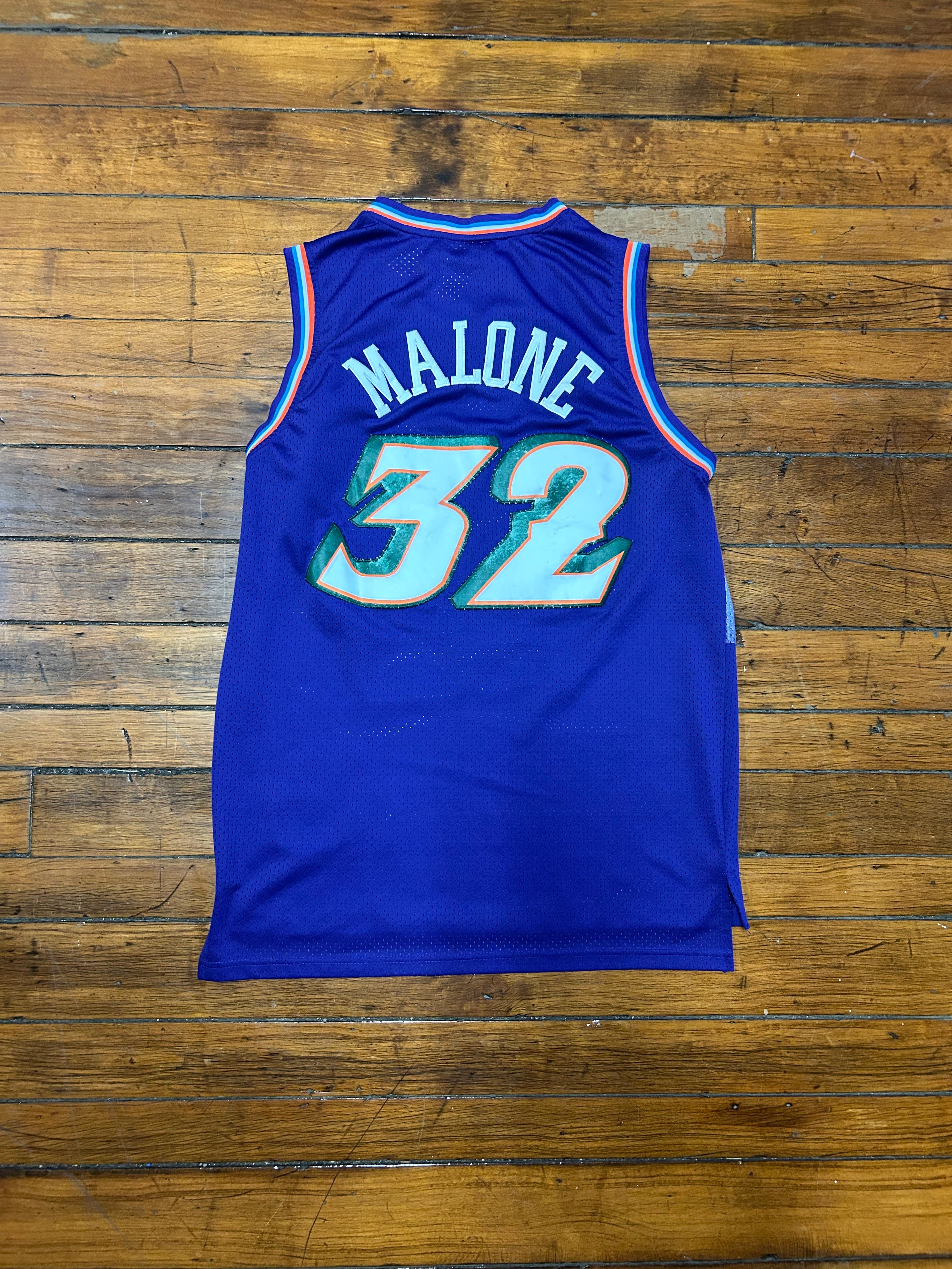Karl Malone Utah Jazz Vintage 90s Jersey #32 adidas