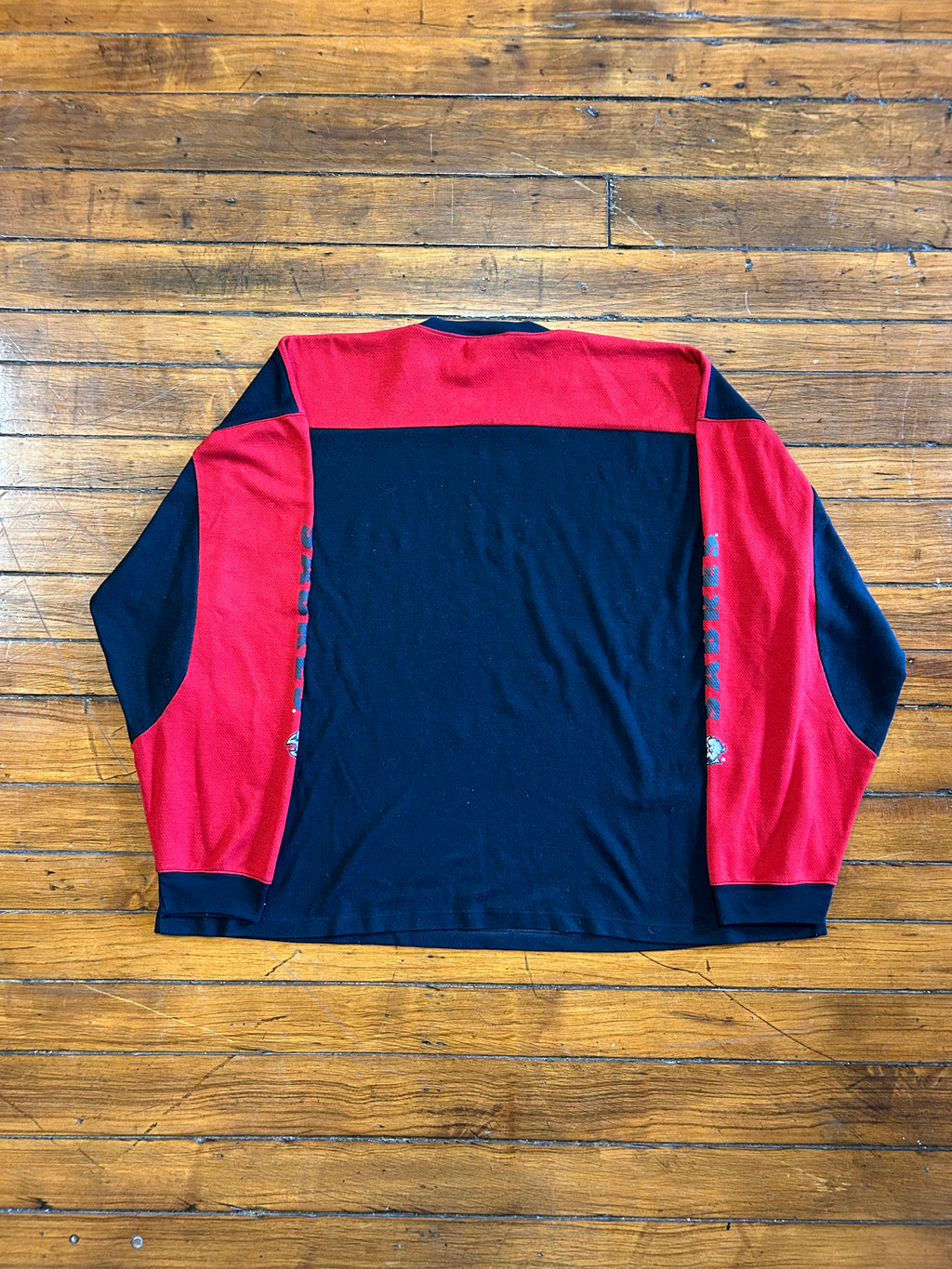 Buffalo Sabres Vintage Goathead NHL Hockey Longsleeve Shirt