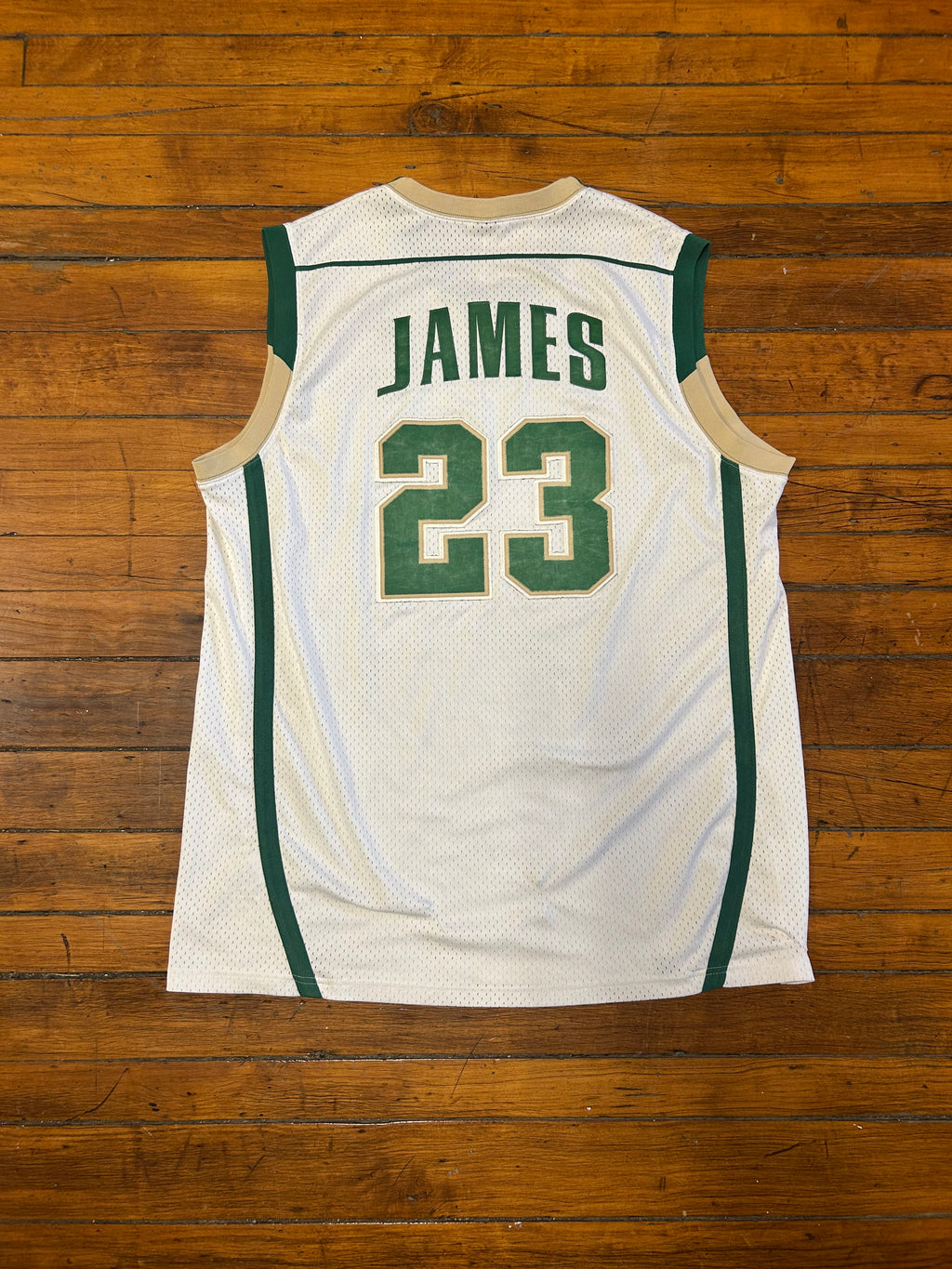 LeBron James SVSM High School Irish #23 Jersey Nike