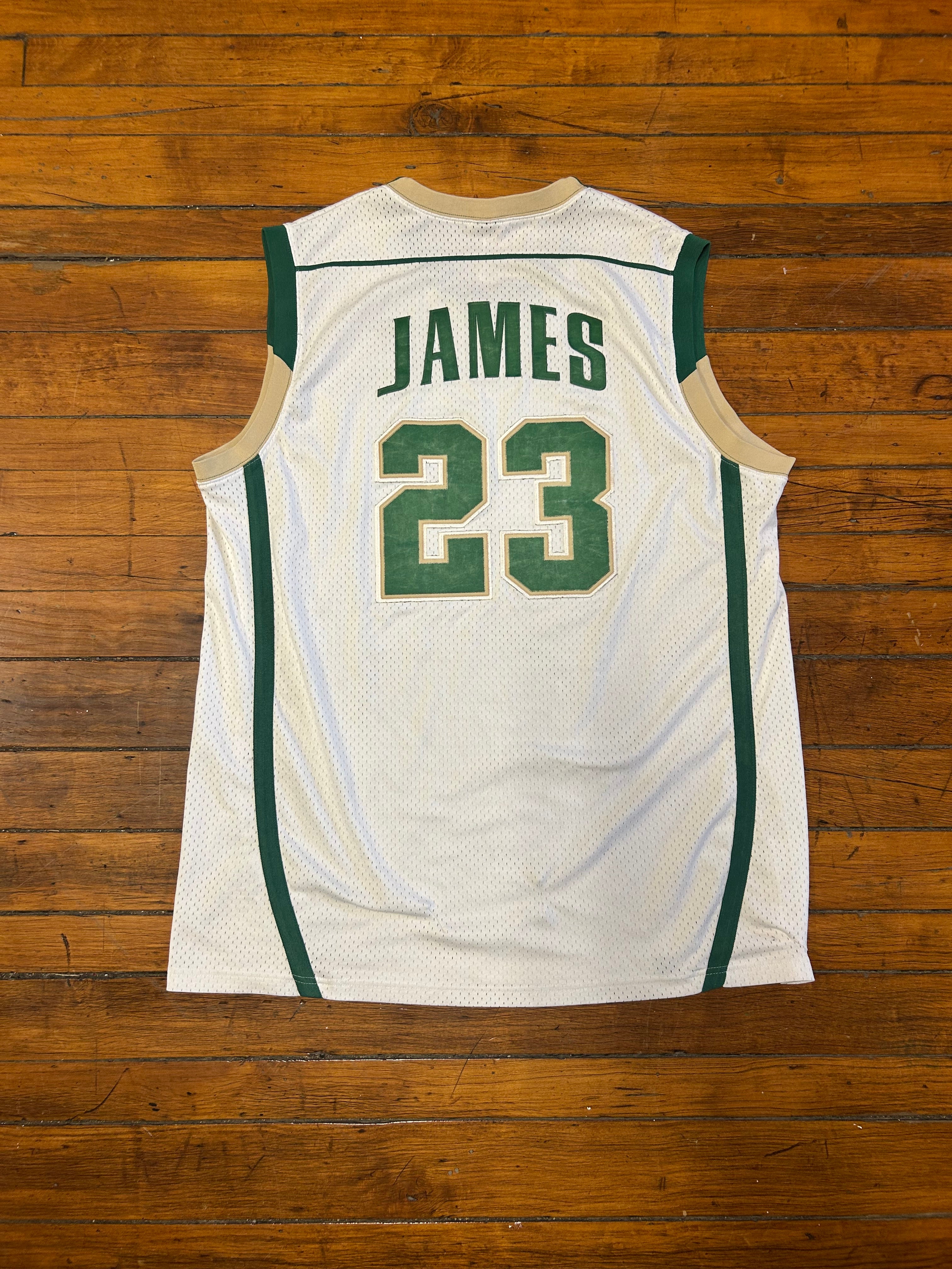 LeBron James SVSM High School Irish #23 Jersey Nike