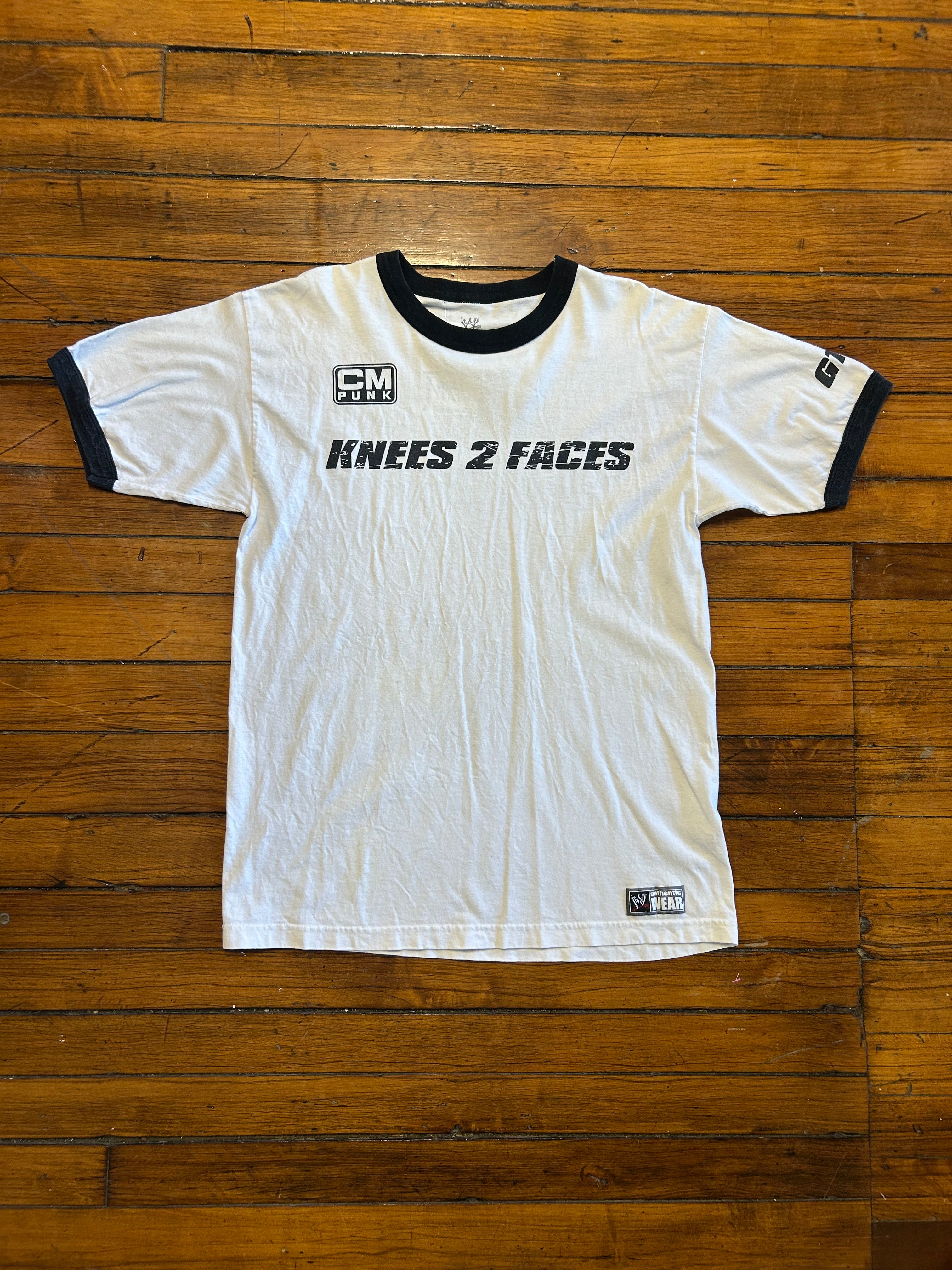 WWE CM Punk “Knees 2 Faces” GTS Promo T-Shirt