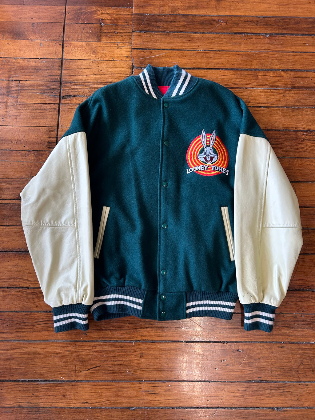 Looney Tunes Bugs Bunny Leather Jacket