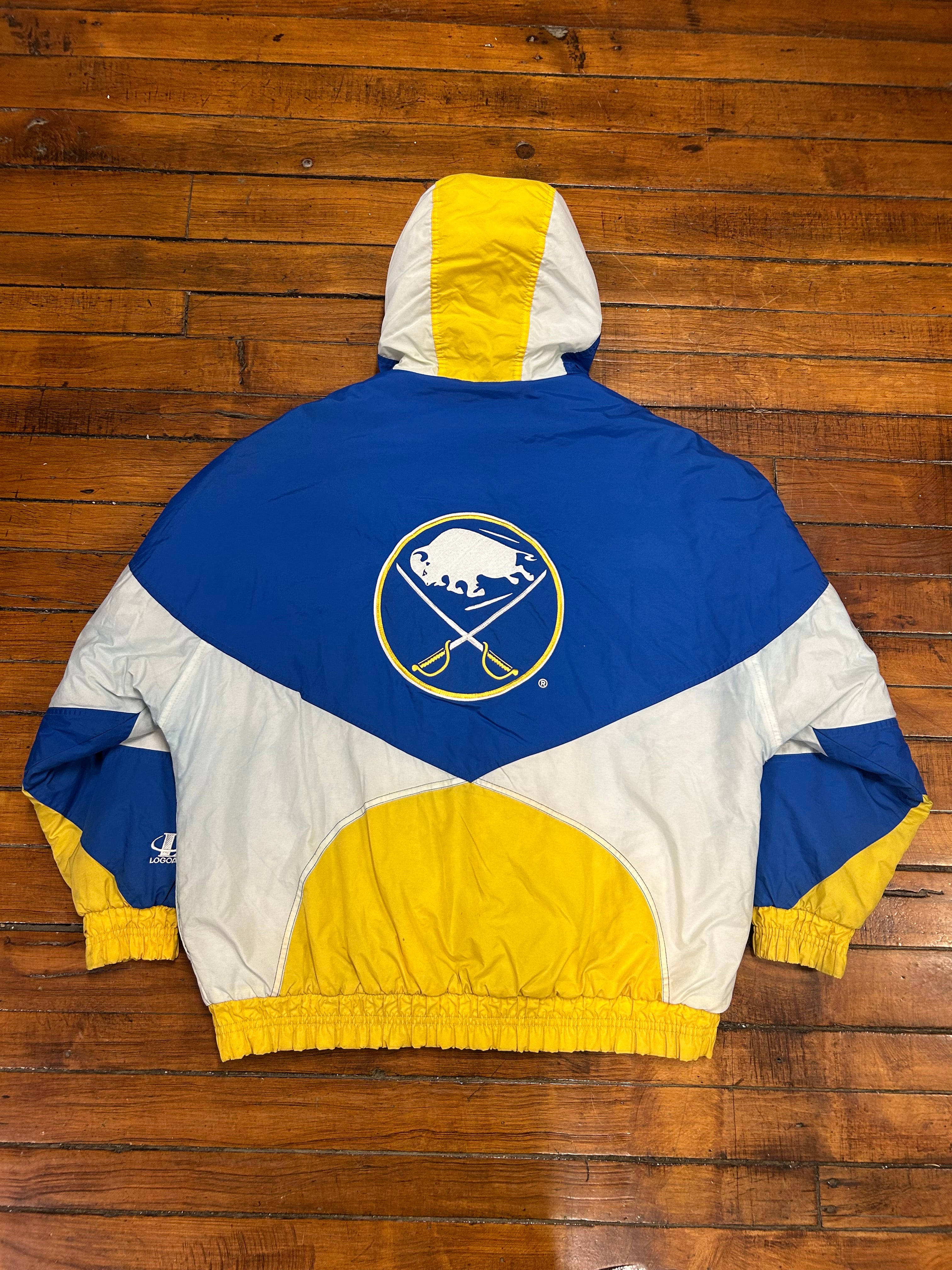 Buffalo Sabres Vintage Logo Athletic Puffer Jacket