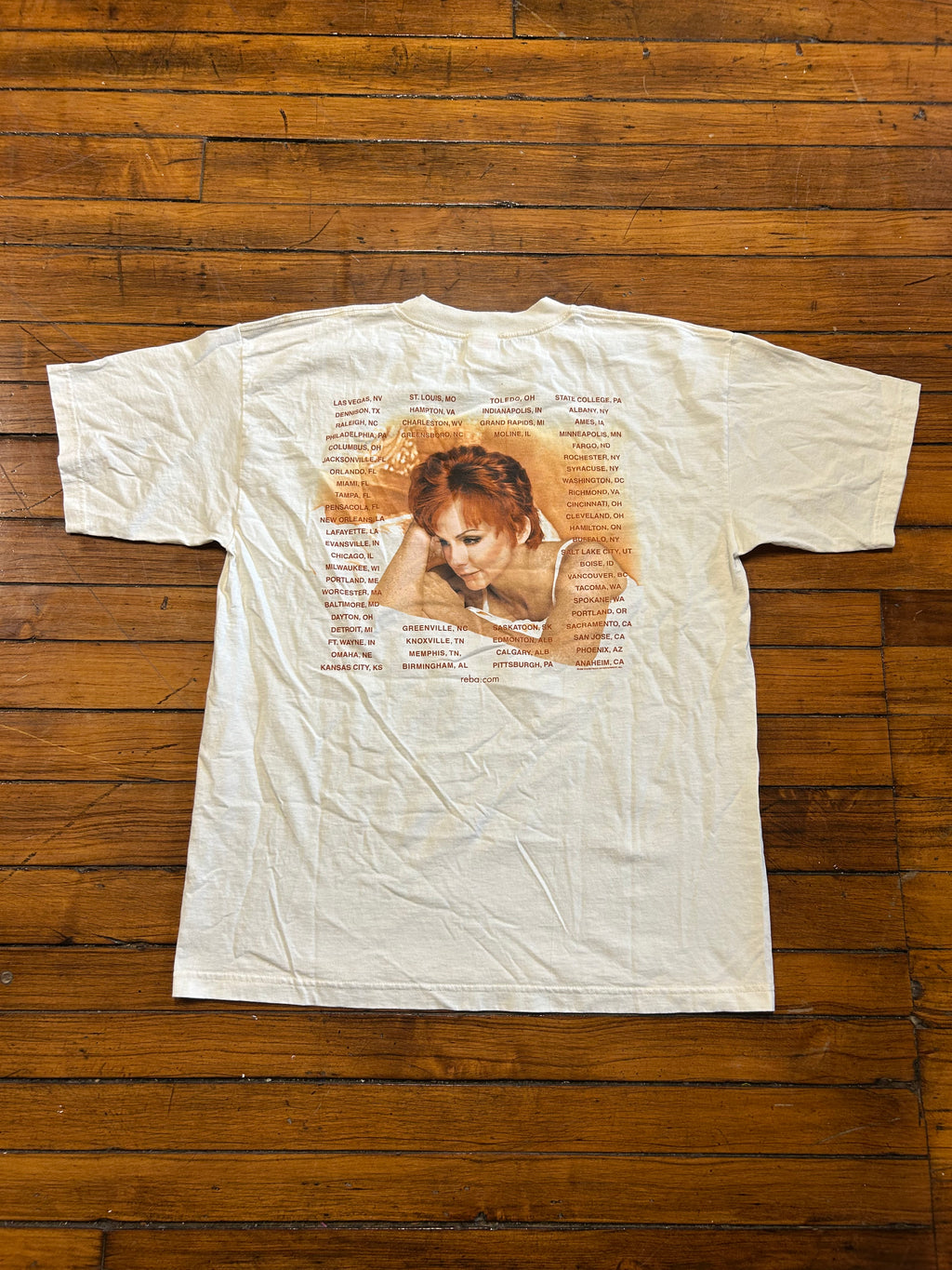 Reba McEntire Vintage North American Tour 2000 T-Shirt