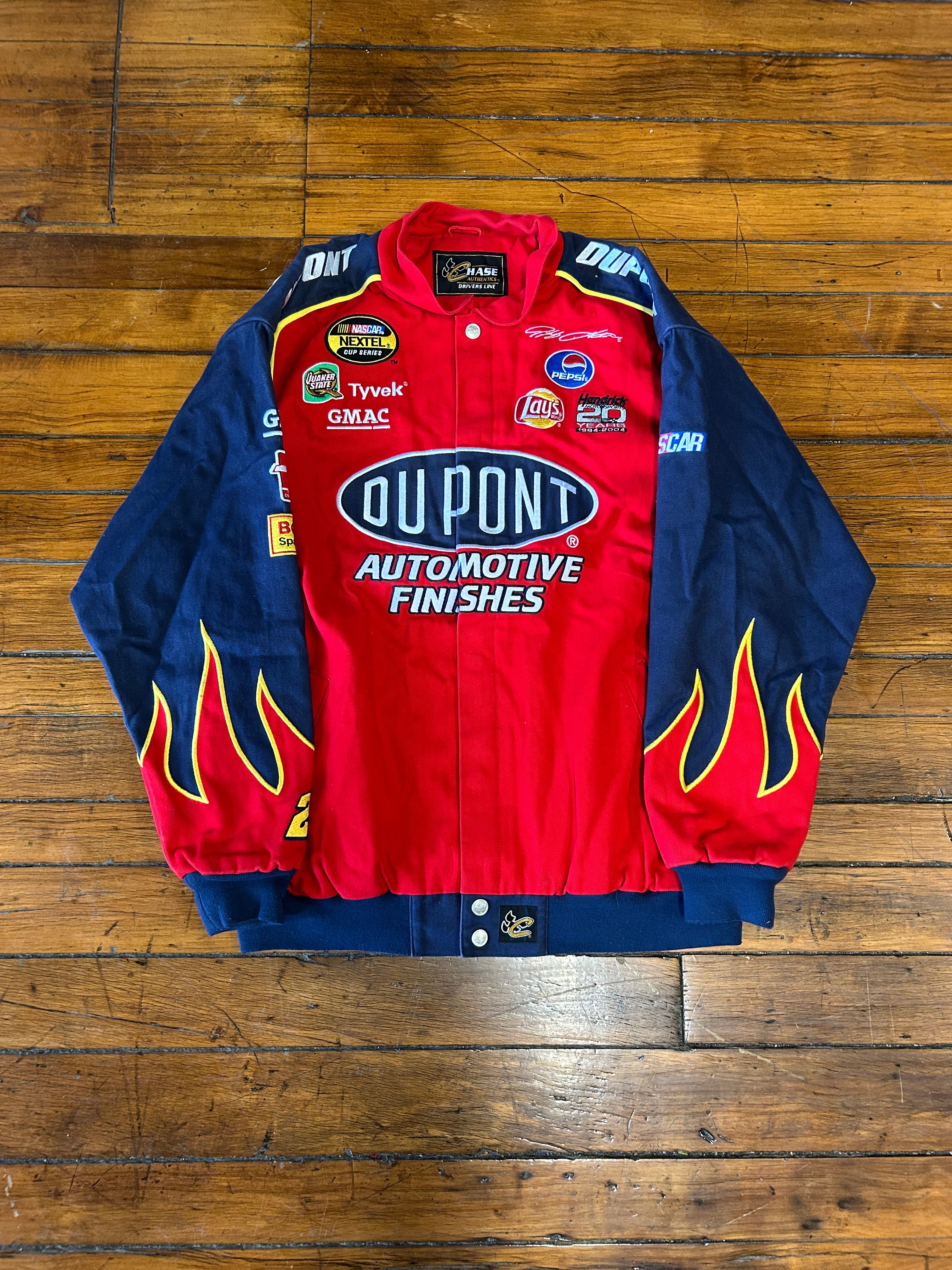 Jeff Gordon DuPont NASCAR Racing Jacket Chase Authentics
