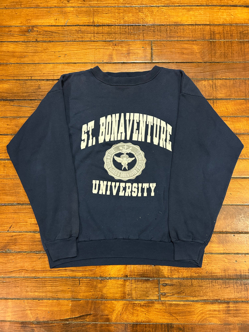 St Bonaventure University Vintage Crewneck