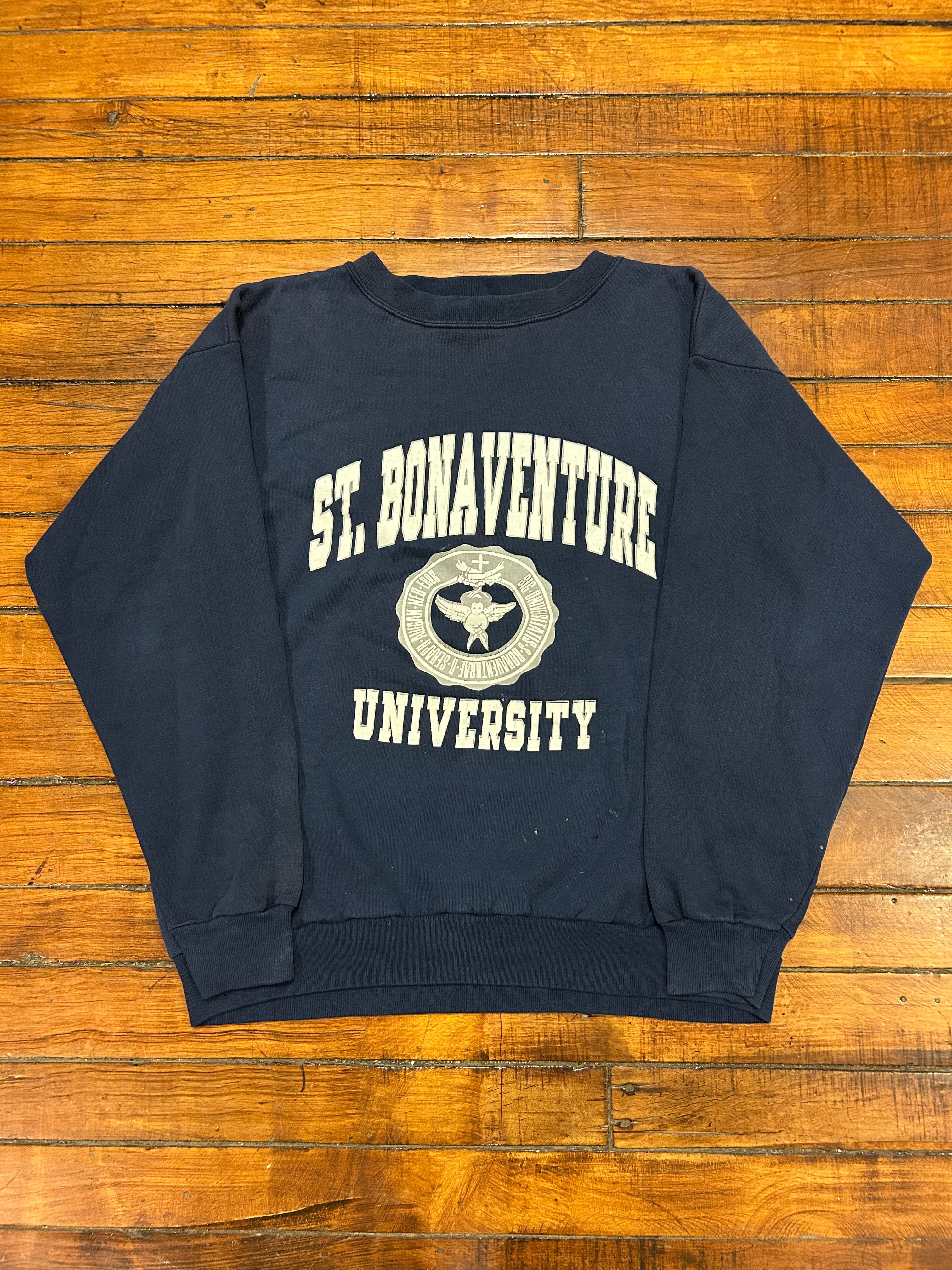 St Bonaventure University Vintage Crewneck