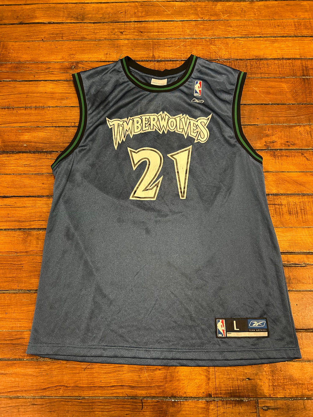 Kevin Garnett Minnesota Timberwolves Jersey #21