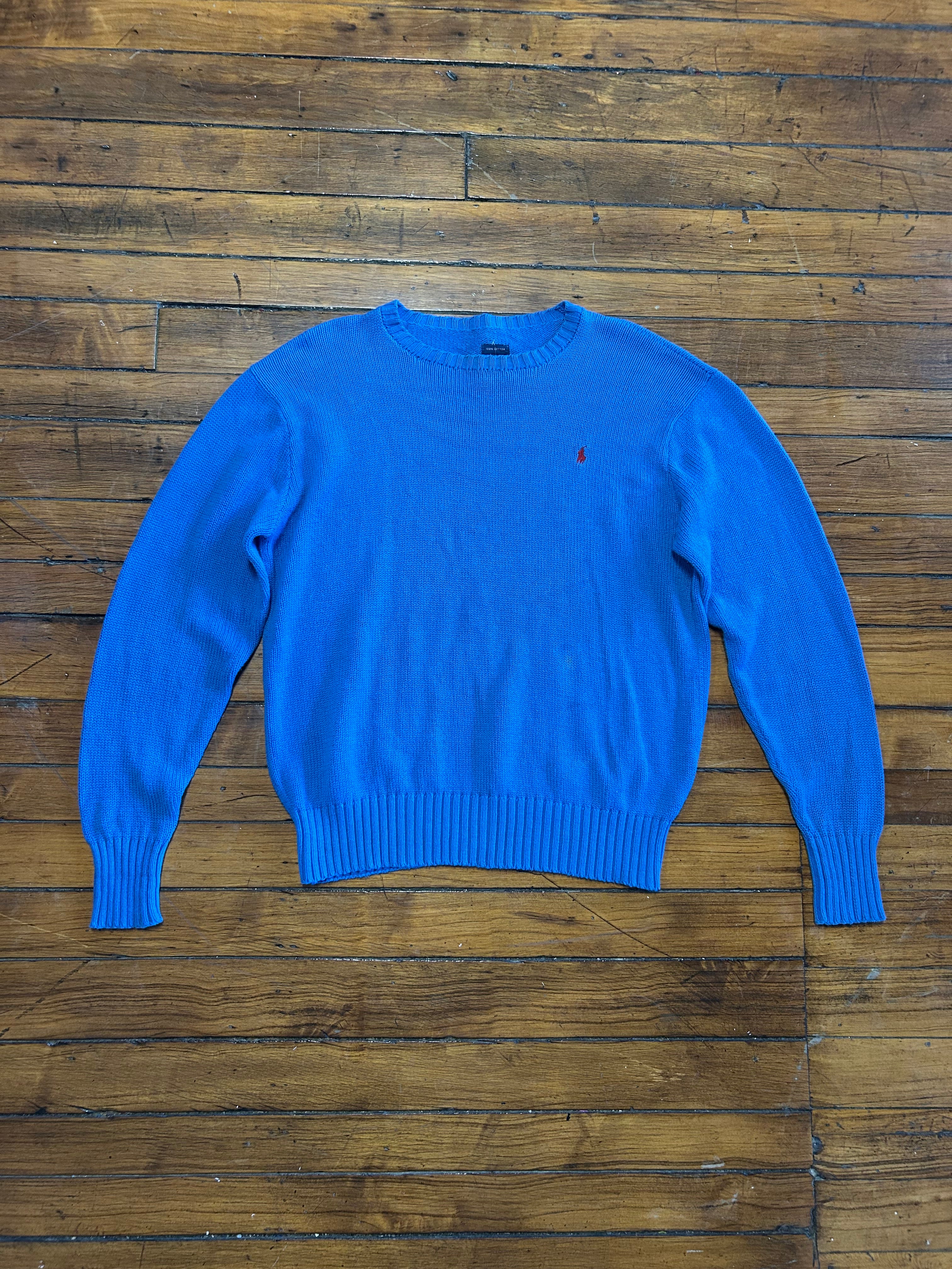 Polo Ralph Lauren Blue Pullover Sweater