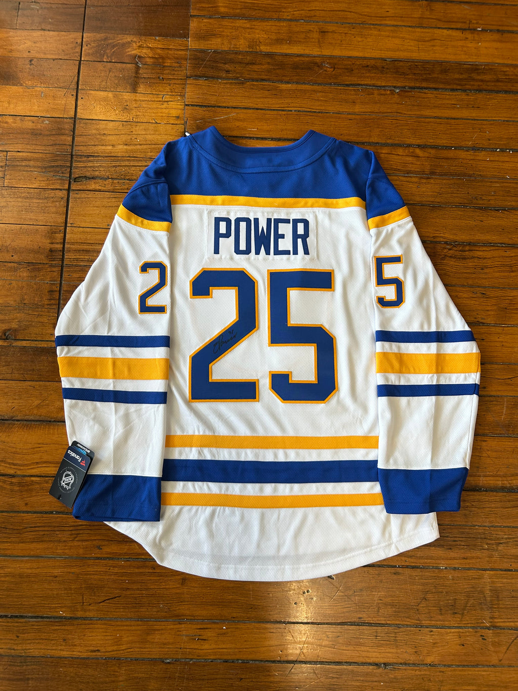 Owen Power Signed COA Authenticated Jersey #25 NHL