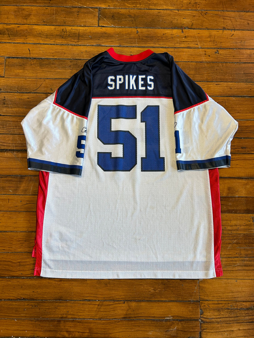 Buffalo Bills Takeo Spikes NFL #51 Jersey