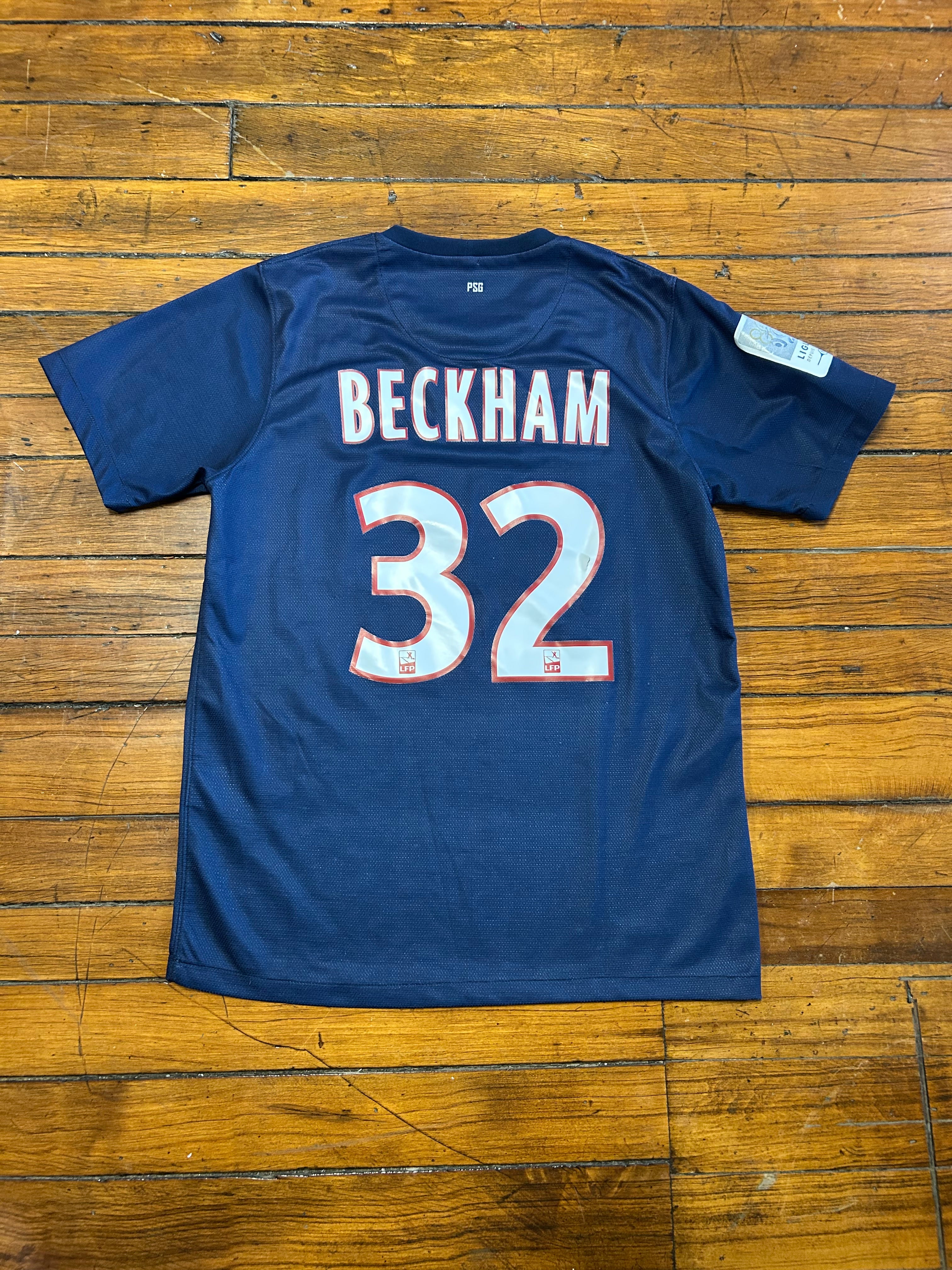 Fly Emirates David Beckham Jersey #32 PSG