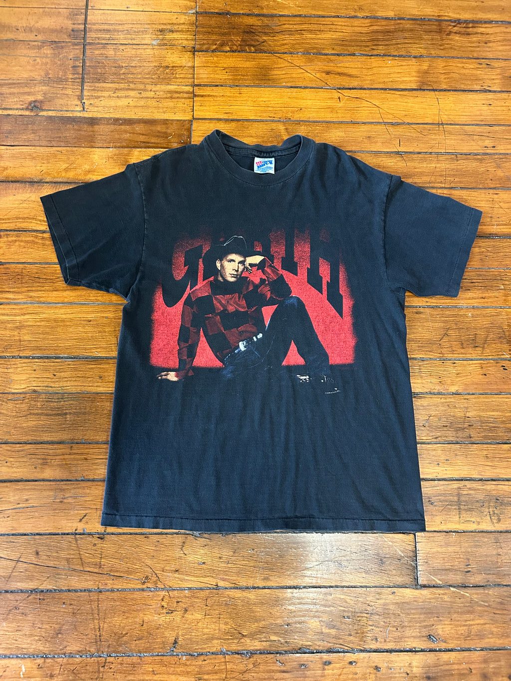 Garth Brooks Country Music Vintage Tour Shirt Adult Hanes