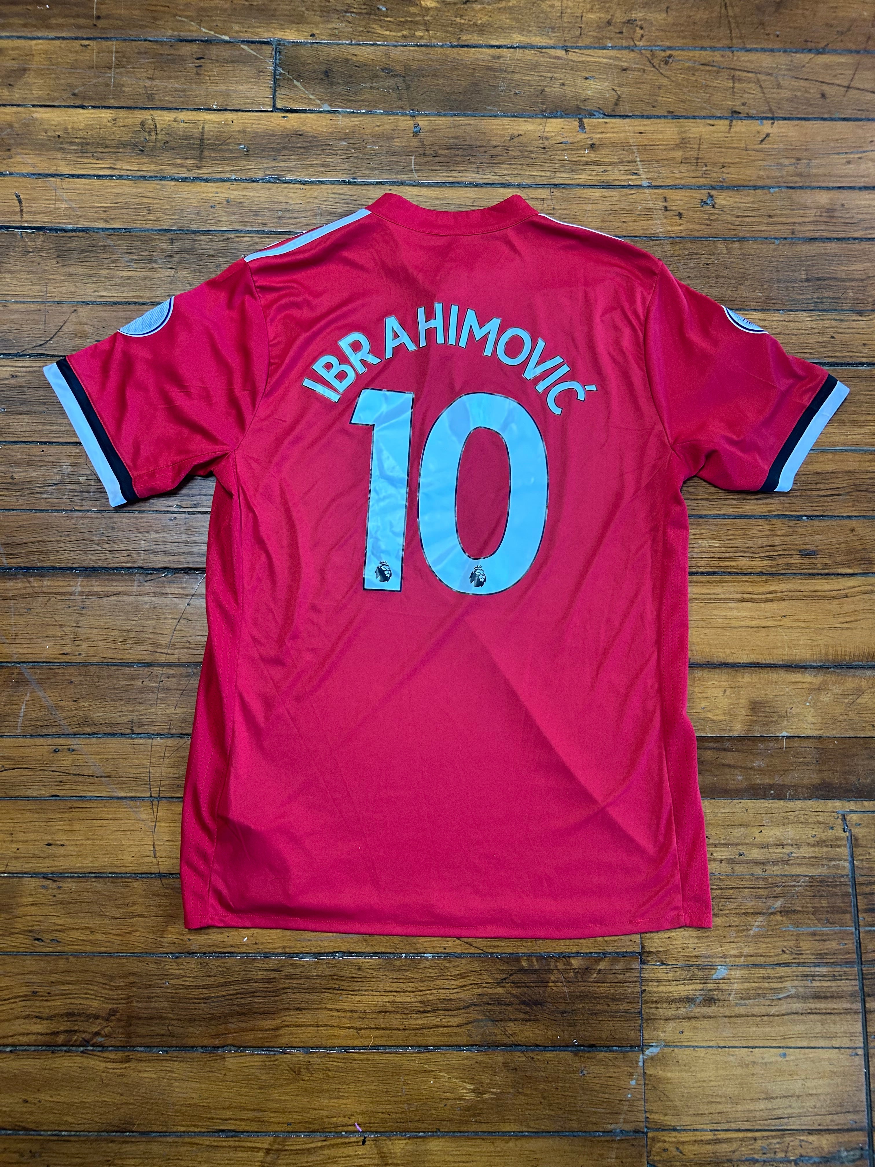 Manchester United Chevrolet Zlatan Ibrahimovic Jersey #10
