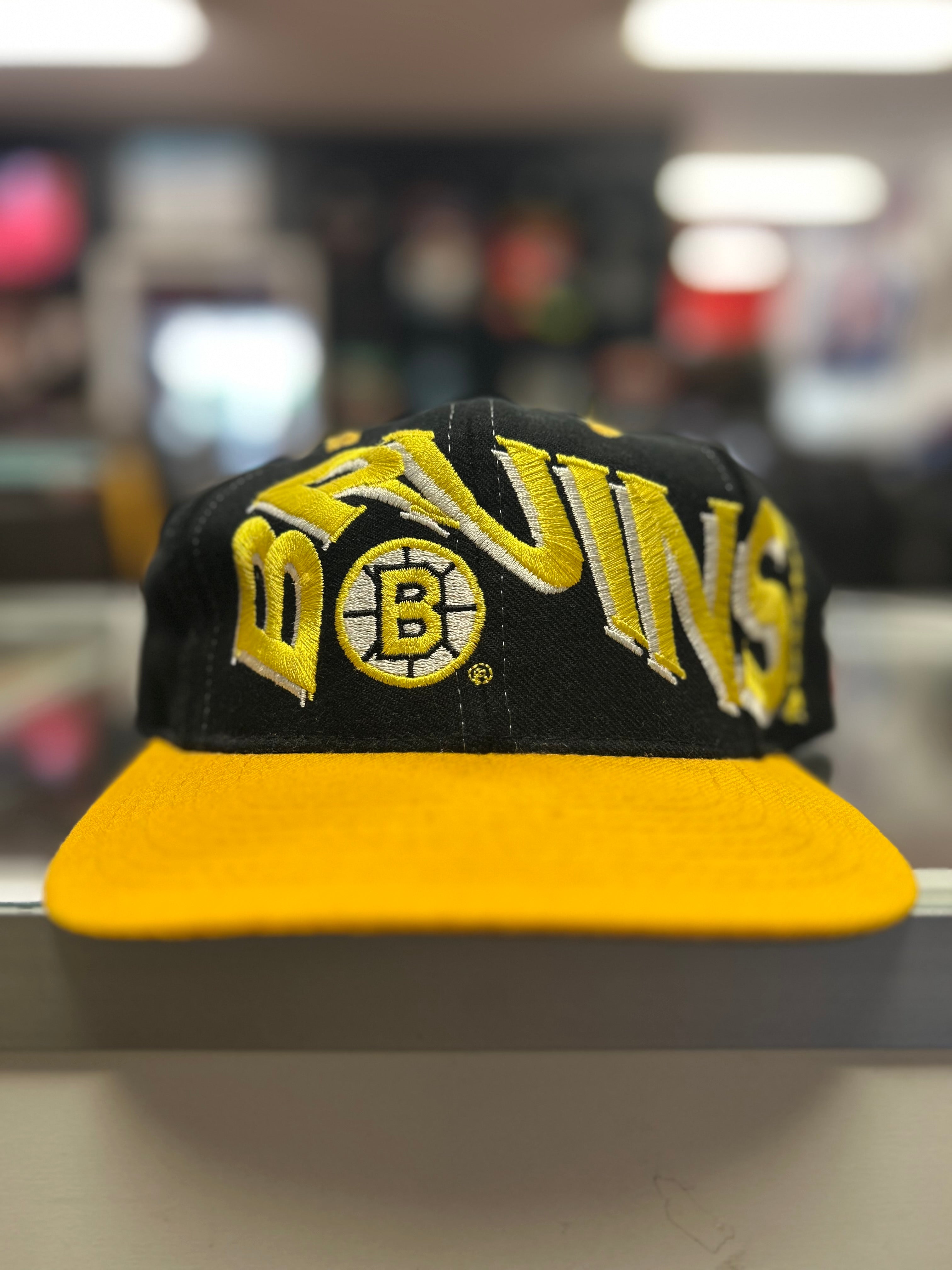 Boston Bruins Vintage NHL Youth SnapBack