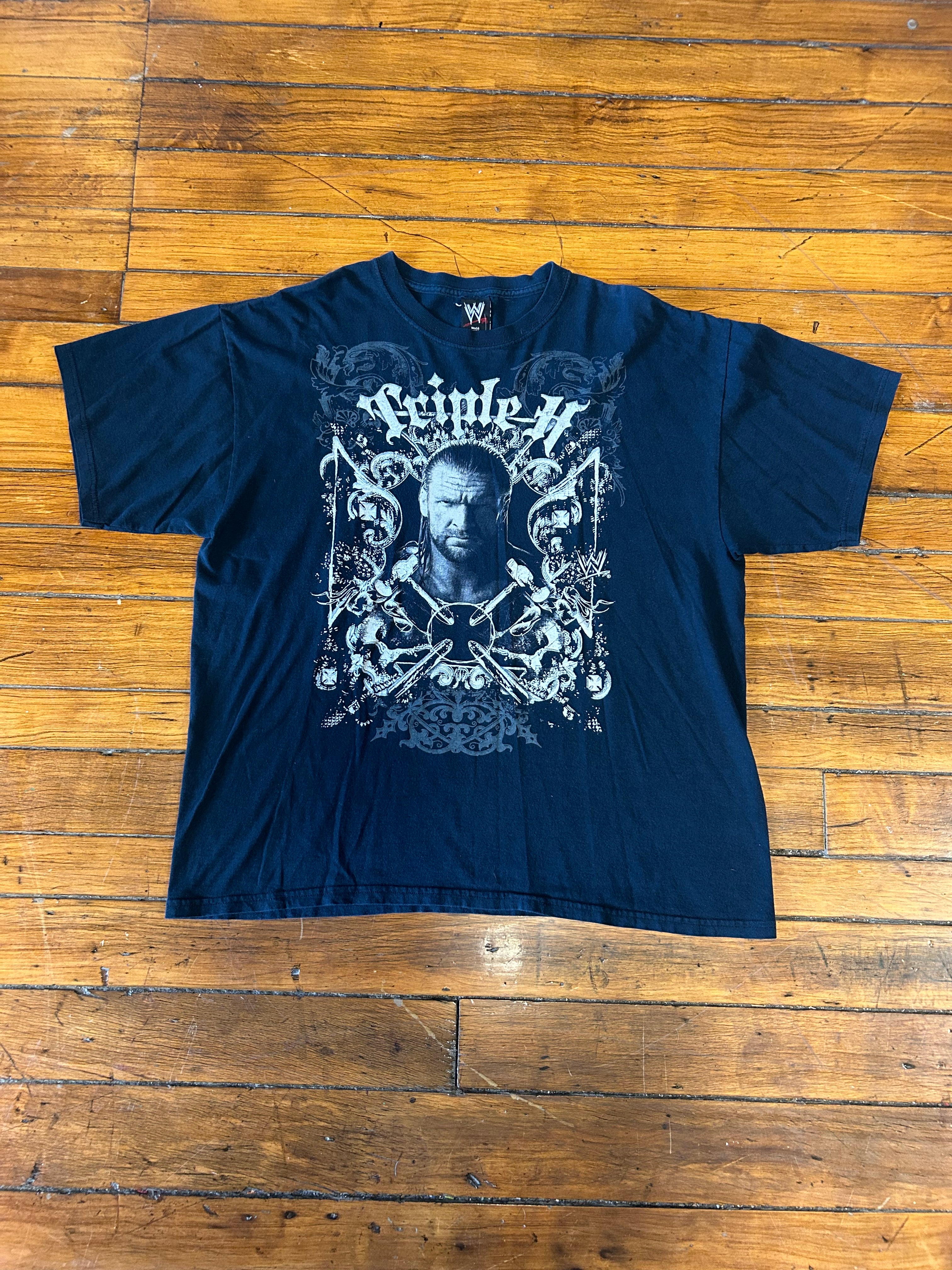 WWE Triple H 2008/09 “The Game” Short Sleeve Shirt Men’s