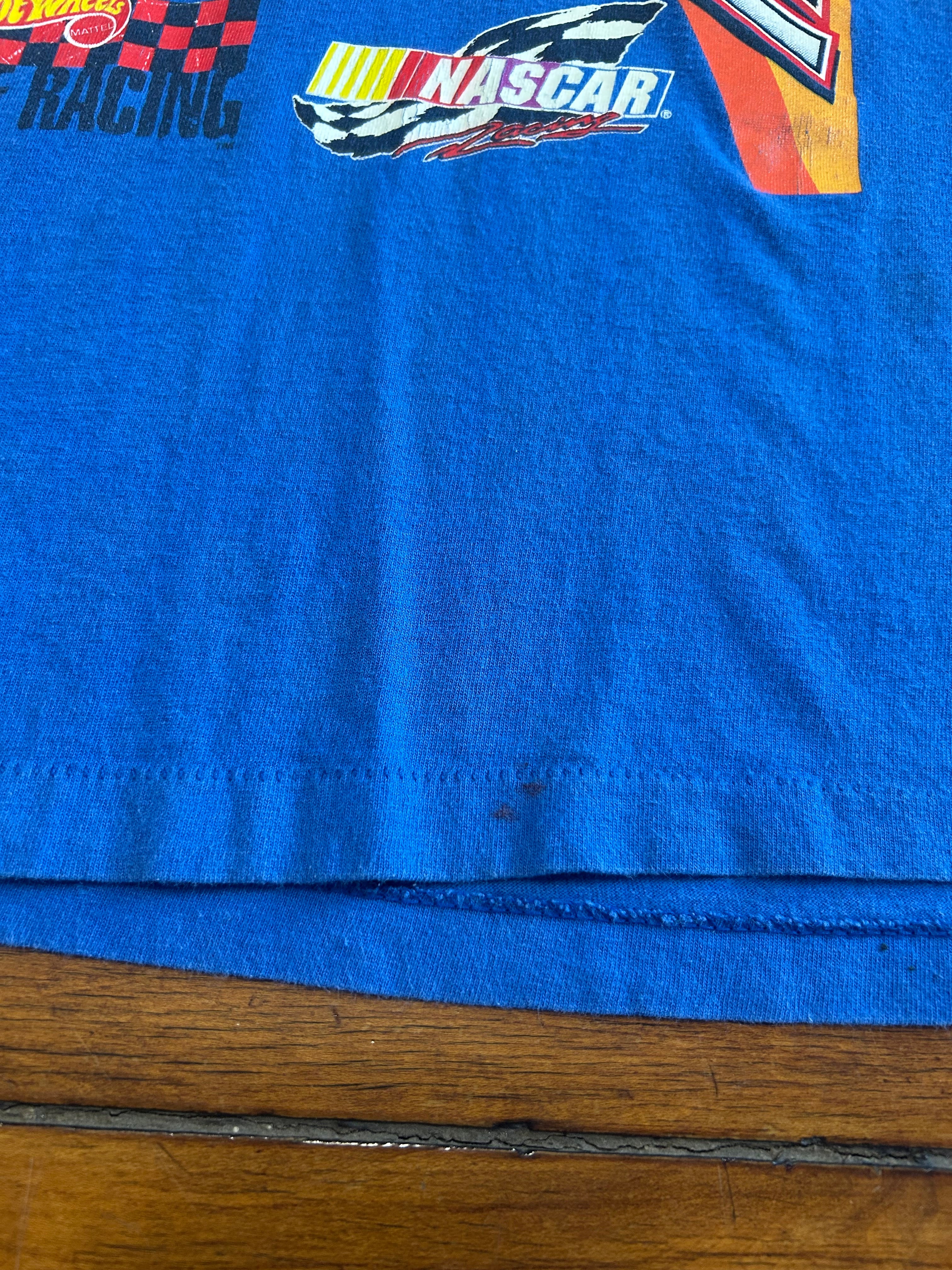 Kyle Petty Hot Wheels NASCAR #44 Mattel Racing Shirt