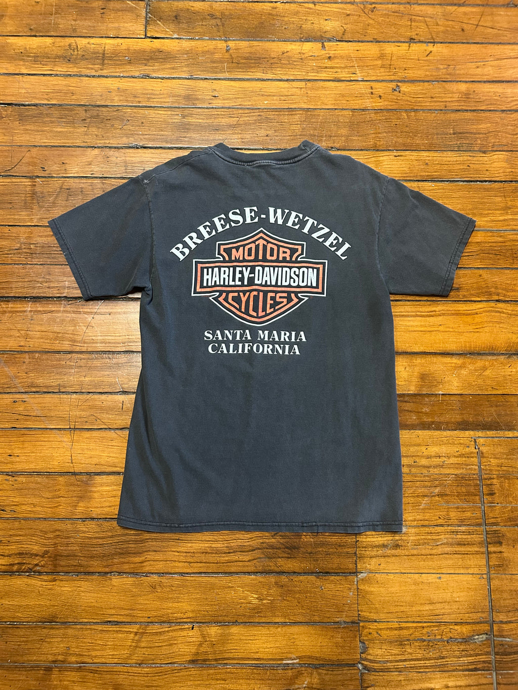 Harley Davidson Motorcycles “Santa Maria” Vintage T-Shirt